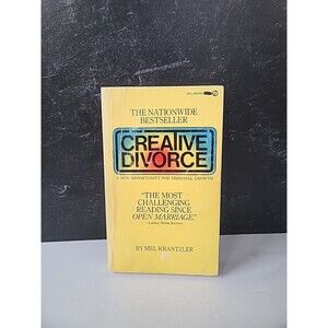 Creative Divorce By Mel Krantzler Paperback